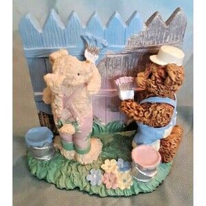 Honeysuckle Hollow Vintage Peter Palette And Edward Hopper Fence Painting 1996